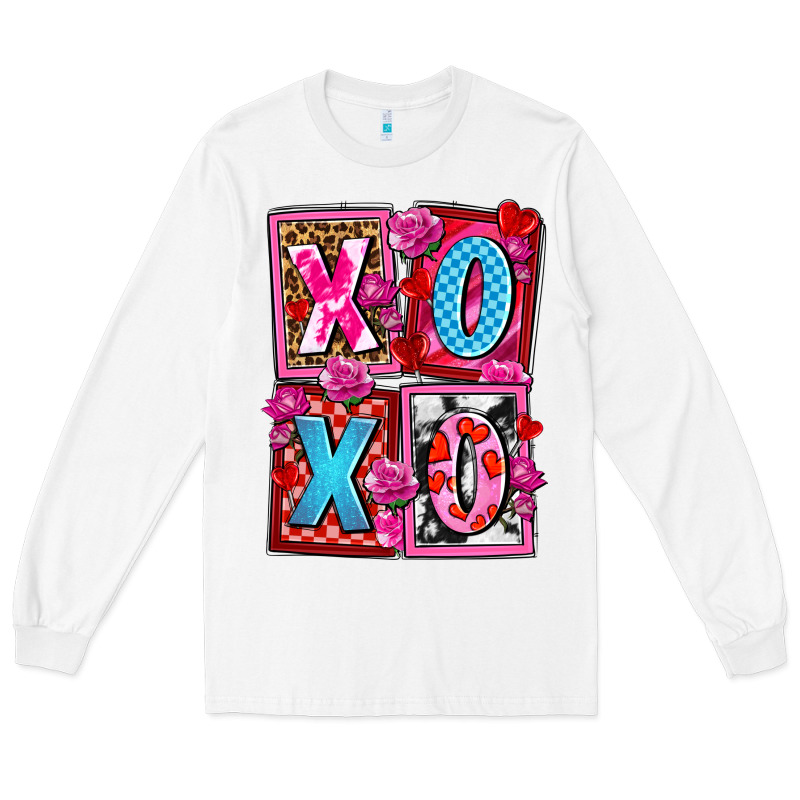 Xoxo With Roses And Candies Olivia Long Sleeve Tee by OliviaCreatesArt | Teevron
