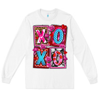 White xoxo with roses and candies olivia Long Sleeve Tee - OliviaCreatesArt