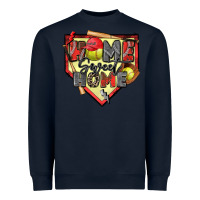 Navy home sweet home softball Heavyweight Sweatshirt - Zillion Design Studio