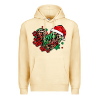 Pina Colada santa paws christmas heart Premium Hoodie - MaliasSmallBusiness