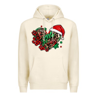 Tofu santa paws christmas heart Premium Hoodie - MaliasSmallBusiness