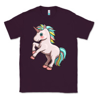 Plum cute unicorn Classic Tee - FaDigitalArtStudio