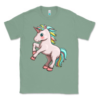 Sage cute unicorn Classic Tee - FaDigitalArtStudio