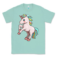 Seafoam cute unicorn Classic Tee - FaDigitalArtStudio
