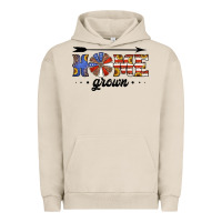 Pigment French Oak home grown american flag windmill Urban Hoodie - Jasminsmagicworld