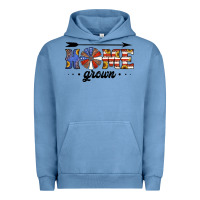 Pigment Pebble Blue home grown american flag windmill Urban Hoodie - Jasminsmagicworld