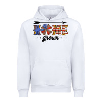White home grown american flag windmill Urban Hoodie - Jasminsmagicworld