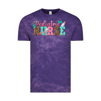 Cloud Purple pediatric nurse Vintage Tee - texasbilliewilder