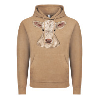 Vintage Coffee charolais calf Vintage Hoodie - RanaPortraitStore