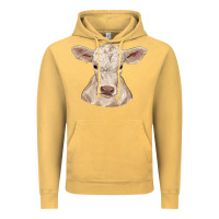 Vintage Mustard charolais calf Vintage Hoodie - RanaPortraitStore