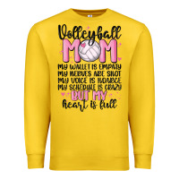 Lemon volleyball mom Premium Sweatshirt - MaliasSmallBusiness