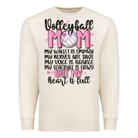 Sandshell volleyball mom Premium Sweatshirt - MaliasSmallBusiness
