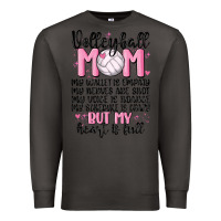 Smoke volleyball mom Premium Sweatshirt - MaliasSmallBusiness