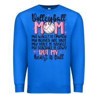 True Royal volleyball mom Premium Sweatshirt - MaliasSmallBusiness