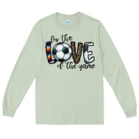 Matcha for the love of the game socer Long Sleeve Tee - CowhideDigitalArt
