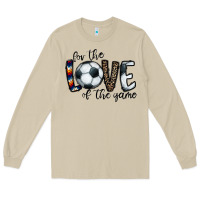 Mushroom for the love of the game socer Long Sleeve Tee - CowhideDigitalArt