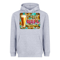 Beer And Sunshine Heavyweight Hoodie | Teevron