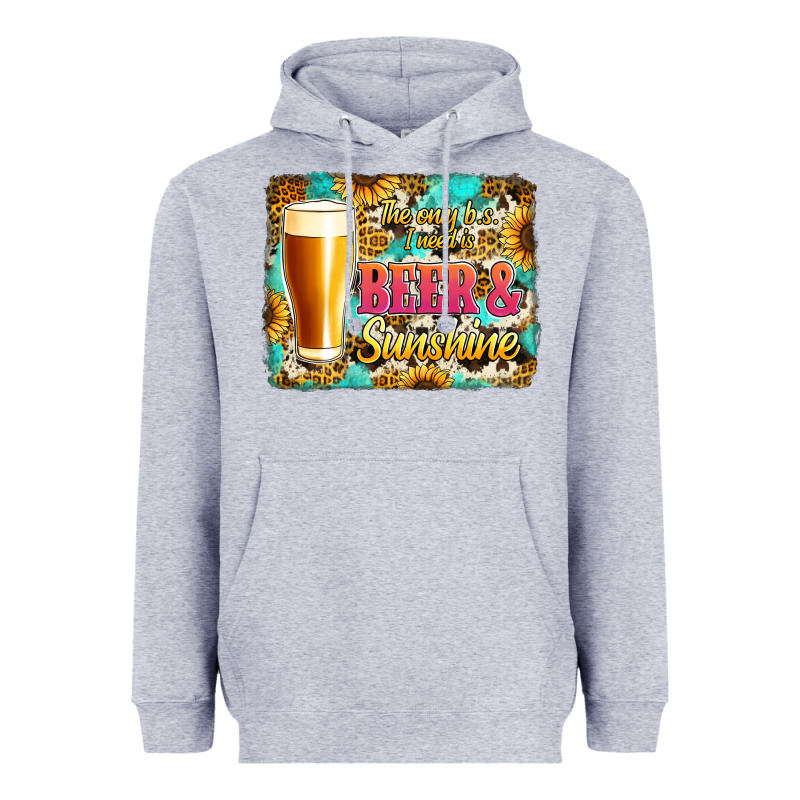 Beer And Sunshine Heavyweight Hoodie by Jasminsmagicworld | Teevron