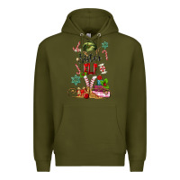 Army Green sister elf Premium Hoodie - MaliasSmallBusiness