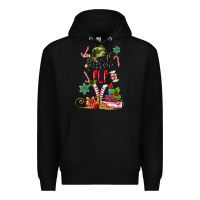 Black sister elf Premium Hoodie - MaliasSmallBusiness