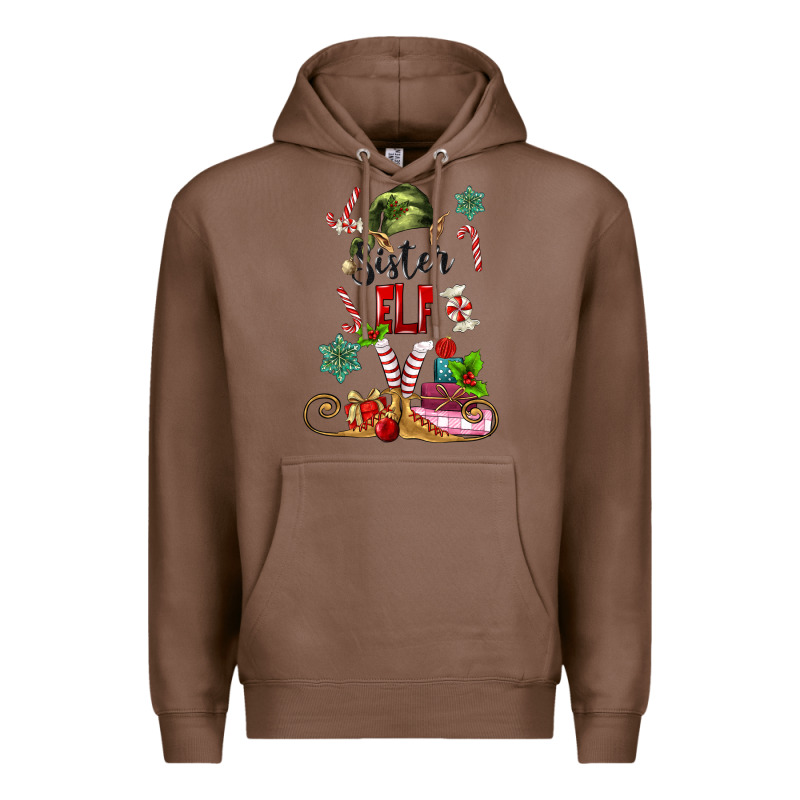 Sister Elf Premium Hoodie by MaliasSmallBusiness | Teevron
