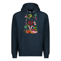 Navy sister elf Premium Hoodie - MaliasSmallBusiness