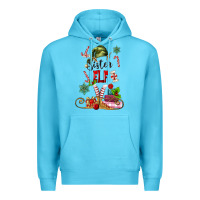 Ocean Blue sister elf Premium Hoodie - MaliasSmallBusiness