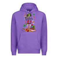 Purple sister elf Premium Hoodie - MaliasSmallBusiness