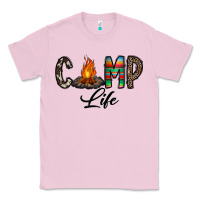 Bubblegum Pink camp life Classic Tee - CowhideDigitalArt
