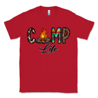 Red camp life Classic Tee - CowhideDigitalArt