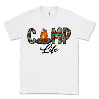 White camp life Classic Tee - CowhideDigitalArt
