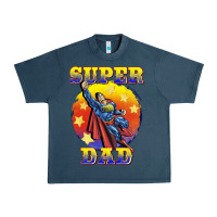 Midnight Navy super dad Urban Heavy Tee - BarkalooDesign