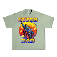 Oil Green super dad Urban Heavy Tee - BarkalooDesign