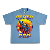 Pebble Blue super dad Urban Heavy Tee - BarkalooDesign