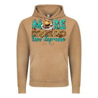Vintage Camel more espresso less depresso western Vintage Hoodie - texasbilliewilder