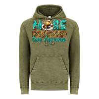 Vintage Olive more espresso less depresso western Vintage Hoodie - texasbilliewilder
