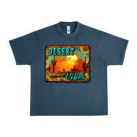 Midnight Navy desert vibes background Urban Heavy Tee - RanaPortraitStore