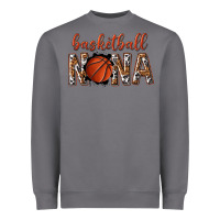 Storm basketball nana with leopard Heavyweight Sweatshirt - texasbilliewilder
