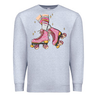 Heather Grey skate Premium Sweatshirt - MaliasSmallBusiness