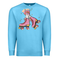 Ocean Blue skate Premium Sweatshirt - MaliasSmallBusiness