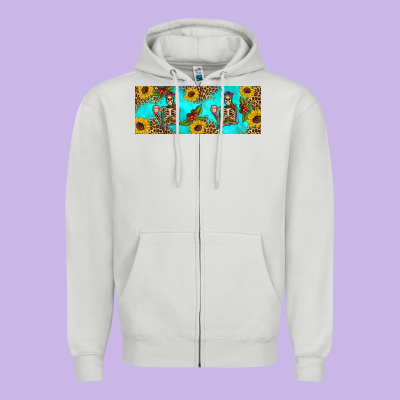 Skeleton Coffee And Coffee Plants 11 Oz Zipper Hoodie Designed By Artiststas
