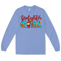 Colony Blue firefighter son girl Long Sleeve Tee - HRA Design Shop