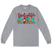 Heather Grey firefighter son girl Long Sleeve Tee - HRA Design Shop