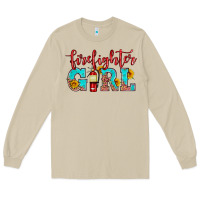 Mushroom firefighter son girl Long Sleeve Tee - HRA Design Shop