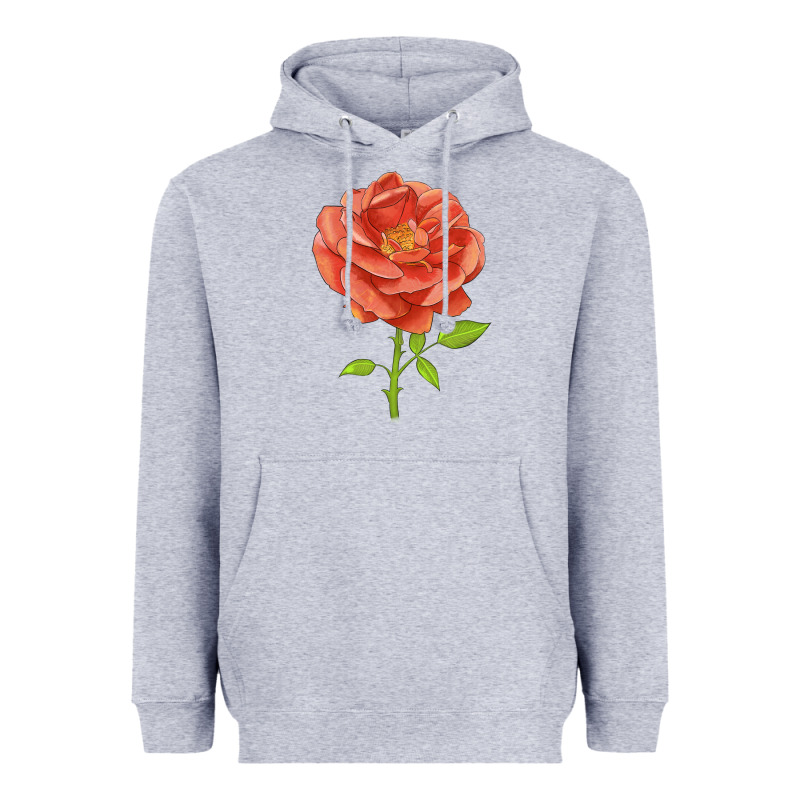 All A Twitter Rose Heavyweight Hoodie by LillyAllenDesigns | Teevron