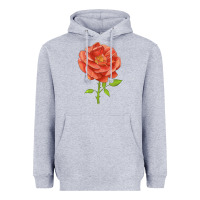 Heather Grey all a twitter rose Heavyweight Hoodie - LillyAllenDesigns