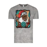 Cloud Rock african american santa joy Vintage Tee - RanaPortraitStore