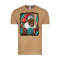Vintage Camel african american santa joy Vintage Tee - RanaPortraitStore