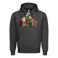 Charcoal Heather believe christmas and santa Zipper Hoodie - AdoDesignShop