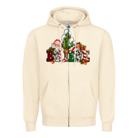 Believe Christmas And Santa Zipper Hoodie | Teevron